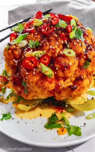 Sweet and spicy roasted cauliflower done right