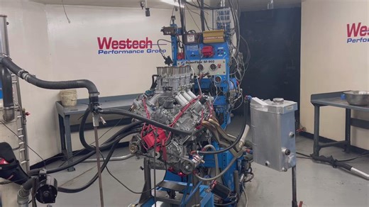 Carbureted LV3 GM V-6 Tested On The Westech Dyno