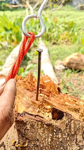 Genius Knot Trick Using Rope & Ring 🪢 Watch This 👍#shorts #knotting #lifehacks