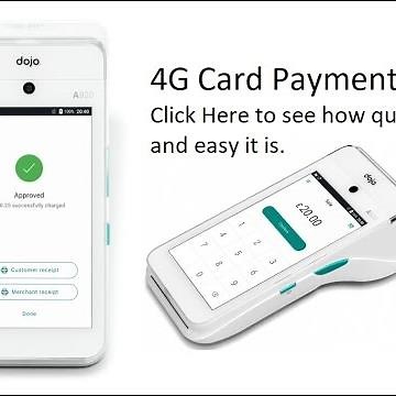 Dojo GO 4G Connected Card Payments, Take Payments Anywhere in 2.5 sec