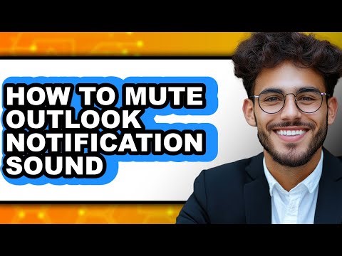 How to Mute Outlook Notification Sound (only Way)
