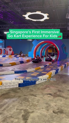 Singapore's First Immersive Go-Kart Experience for Kids
