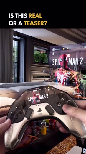 Artificially Influenced | AI | Your hands are the HUD now. This fan built PlayStation controller concept uses transparent shells and light piping to turn system cues... | Instagram