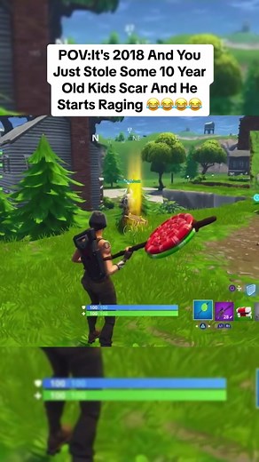 Kid Raging Over Stolen Scar in Fortnite - Funny Fortnite Moments