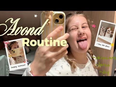 Eerlijke avond routine/ skincare, leren, diy