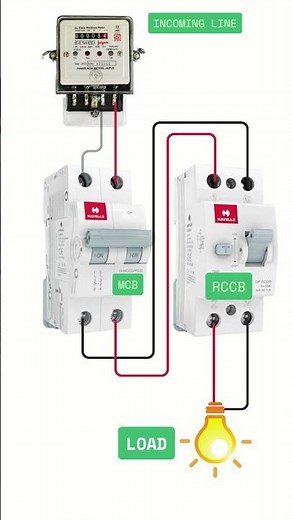 EP01 RCCB CONNECTION | RCCB Wiring Kaise Kare #shorts#viral #electrical #electronicmusic