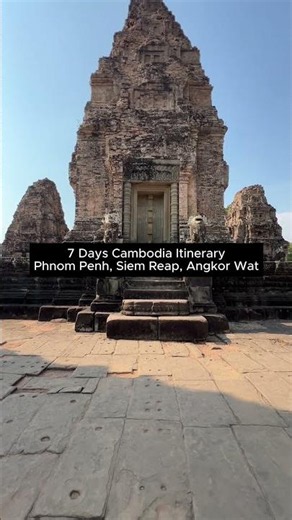 7 Days in Cambodia Itinerary: Phnom Penh, Siem Reap & Angkor Wat #cambodia #phnompenh #siemreap