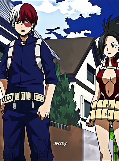 Todoroki Defending Yaoyorozu | BNHA Edits Compilation