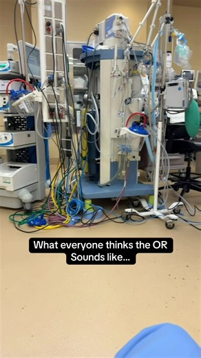 What everyone thinks the OR sounds like vs what it actually sounds like