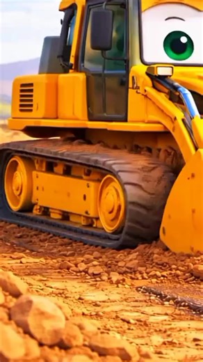 Car Songs Fun Construction Works Dump Truck to Backhoe Loader Best Rhymes with Sounds for Kids