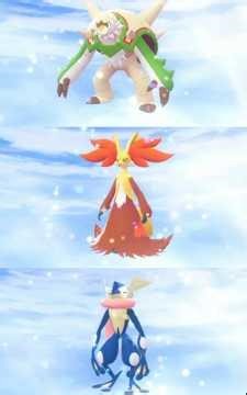 Evolve Kalos Starters, Like in 2013 again! - Legends Z-A