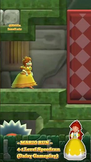 I’m back to MARIO RUN!!! 😂🧡 #mariorun #speedrun #daisy