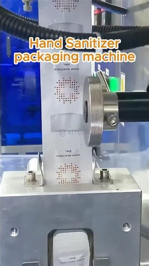 Hand Sanitizer Liquid Bottle-Shaped Pouch Packaging Machine | Form–Fill–Seal Demo
