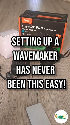 Big appreciation to @aquazen_lp for sharing how to set up hygger wave maker! 🙌🐠 👉Learn more:https://www.hygger-online.com/product/hygger-dc-pro-aquarium-wave-maker/ | Hygger Aquarium