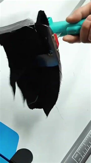 A fabric pressing tool allows mass cutting of cloth pieces and can be found easily anywhere now.