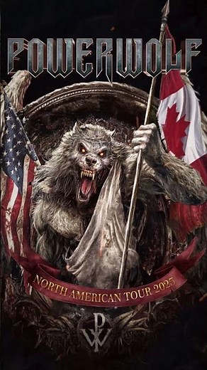 Powerwolf and Dragonforce in North America 2025