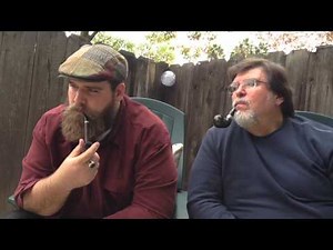 Cloudy pipe smoke with Dad