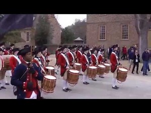 Colonial Williamsburg Fifes and Drums. Caden Cunningham's Graduation March.