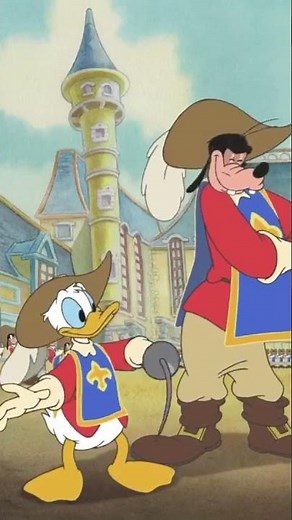 When Donald Duck Gets SCARED #shorts #disney #animation #compilation