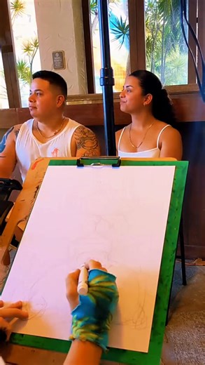 Mahalo for your face #caricatures #caricature #characterdesign #characterartist #cartoonist #hiltonhawaiivillage #fyp #art #waikiki #honolulu #hawaii #oahu #artistsoftiktok #maui #art #honeymoon #maui #artist #foryou #foryourpage | Ninjasketch