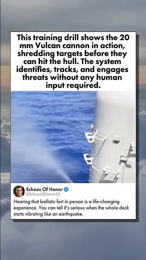 THE NAVY'S UNSTOPPABLE BALLISTIC AT EXERCISES
