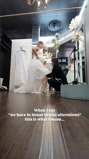 2 Types of “In-House” Bridal Alterations (Big Difference 👀)