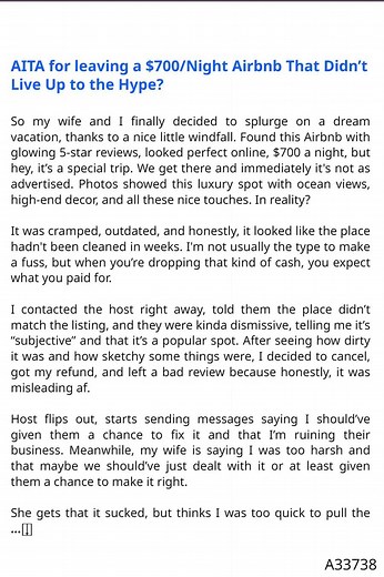 AITA for ☄️ leaving a $700/Night Airbnb 🔑 That Didn’t Live 🏦 Up to the Hype? 😻 | Reddit Compilation