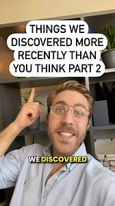 130K views · 3.4K reactions | Things we discovered more recently than you think (part 2) #interestingfacts #funfacts #edutainment #infotainment #science #history | Idea Soup | Facebook