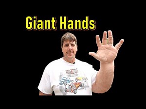 Meet the Man with the World's Biggest Hands: Beyond Human Limits