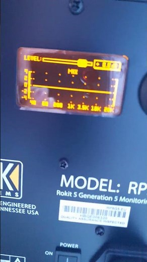 KRK Rokit 5 G5 - Best Settings (To listen to Music)
