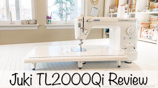 Juki TL2000Qi Sewing Machine Review - Confessions of a Homeschooler