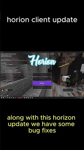 horion client update #horion #client #update