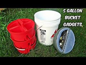 5 Gallon Bucket Gadgets put the Test!