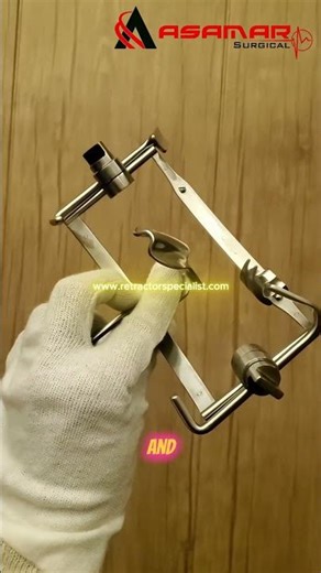 Asamar’s Dingmann Mouth Gag , precision-engineered quality for reliable surgical performance. 🩺🔬