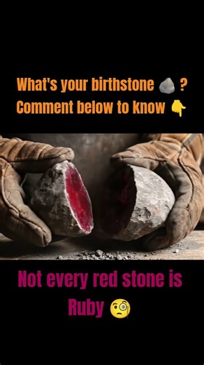 🤯ASMR Red Ruby birthstone #asmr #ruby #red #oddlysatisfying
