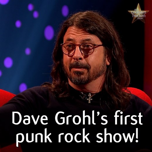 1.3M views · 11K reactions | Dave Grohl of the Foo Fighters tells us about the first punk rock show he ever saw when he was 13 years old! | The Graham Norton Show | Facebook