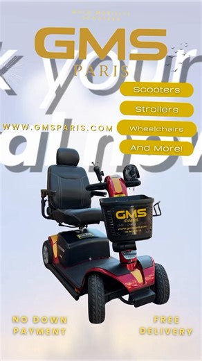 🎉 It’s official! You can now book your mobility equipment for Disneyland Paris 2026 directly on our website: www.gmsparis.com 📅 First deliveries start on January 7th, 2026. Reserve now to secure your scooter, stroller or wheelchair for your upcoming Disney vacation — spots will go fast! 👉 www.gmsparis.com #gmsparis #disneylandparis #mobilityrental #mobilityscooter #ecvparis #accessibletravel #disneyparis #vacation2026 #disneytrip #parismobility #reducedmobility #ecvrental #paristravel #disney