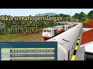 Cara bikin SCENARIO PERSILANGAN otomatis di Trainz simulator android DIJAMIN 100 % WORKK
