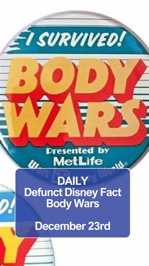 Only OG EPCOT fans remember Body Wars 🤯 This motion simulator took guests INSIDE the human body and was so intense Cast Members handed out sickness bags.