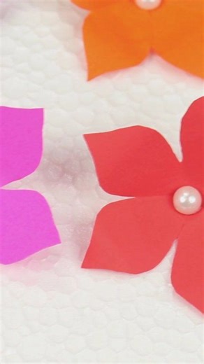 3.4K views | DIY Paper Flower Making #paperflower #papercrafts #diyflowers #schoolprojects #easycrafts #trending #explorepage #reels | School Project Models & Crafts | Facebook
