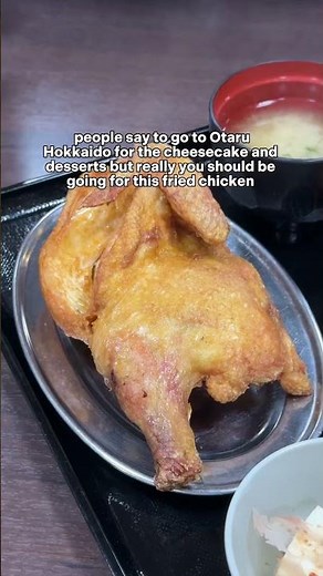 FRIED CHICKEN in Otaru, Hokkaido!