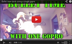 Bullet Time With A Single GoPro