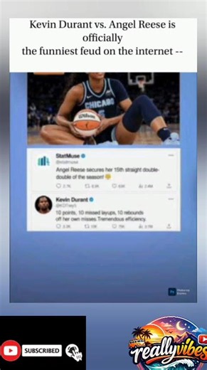 KD doesn't hold back! When StatMuse praised Angel Reese's 15th straight double-double.#KevinDurant