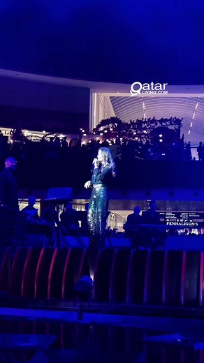 Nancy Ajram Live Concert at Mall of Qatar