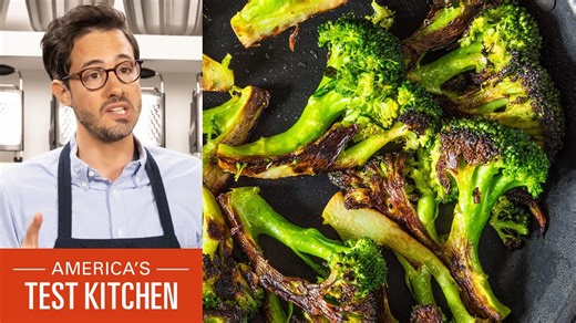 How to make skillet roasted broccoli