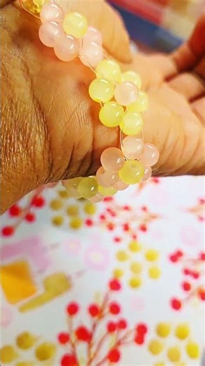 I needed a screen break so I made my first beaded bracelet! #beadedbracelet