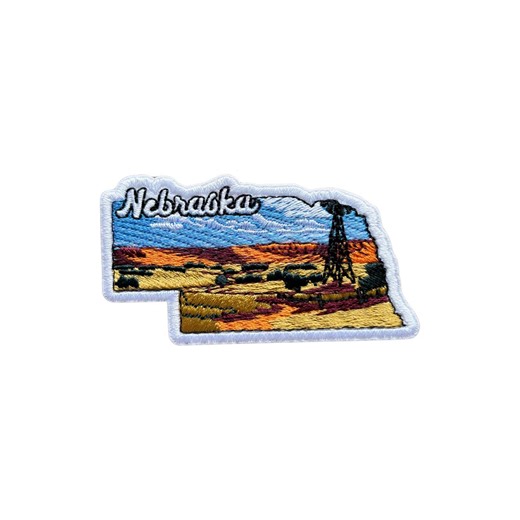 Nebraska State Map Nature 3" Embroidery Travel Patch, Iron On/sew on Fabric Patches for Clothes Backpacks Hat, Traveler DIY Accessories - Etsy