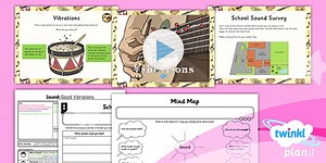 Science: Sound: How Are Sounds Made? Year 4 Lesson Pack 1
