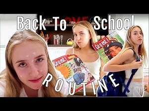 Back to School NIGHT ROUTINE 2020 *how I get organised the night before school starts
