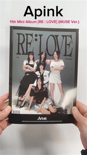 Ktown4u on Instagram: "Apink - 11th Mini Album [RE : LOVE] (MUSE Ver.) #Ktown4u #언박싱 #アルバム開封 #專輯開箱 #shorts"